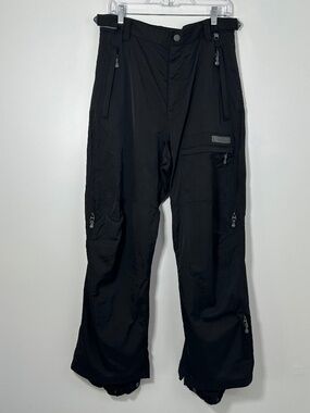 Vintage Black Dot Pacific Trail Inc Mens Medium Snowboard Ski Pants Waterproof